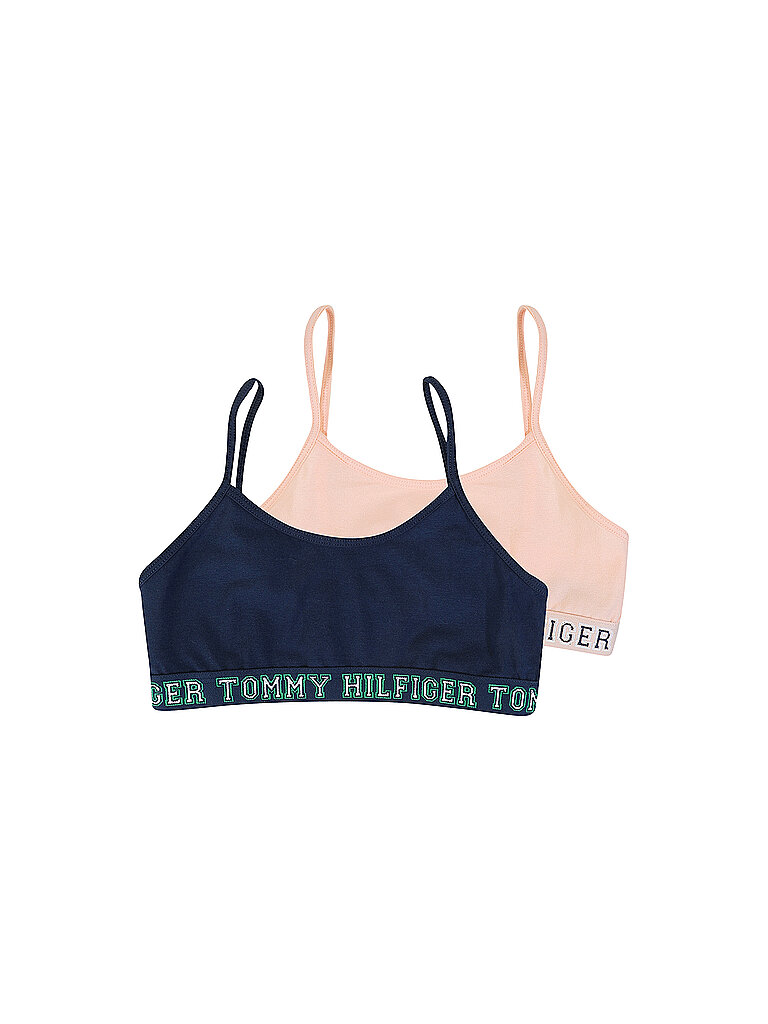 TOMMY HILFIGER Mädchen Bustier 2-er Pkg. rosa | 12-14J